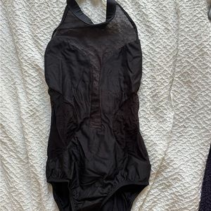 La designs black leotard dance